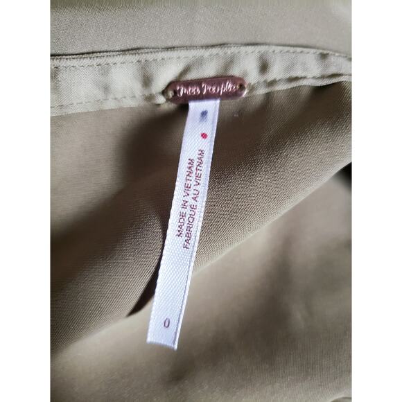 Free People Cerine Ruched Midi Skirt Green Size 0 - Picture 8 of 9